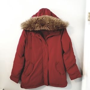 Old Navy Winter Coat Red Small